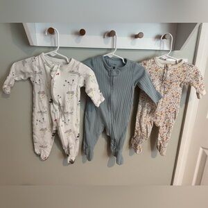 0-3 months- One Piece Set - Multicolor